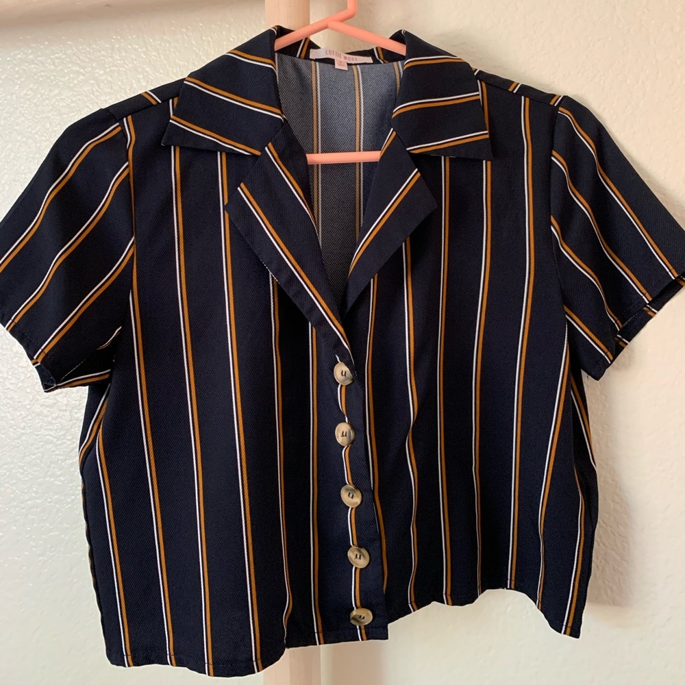 Lottie Moss Crop Blouse